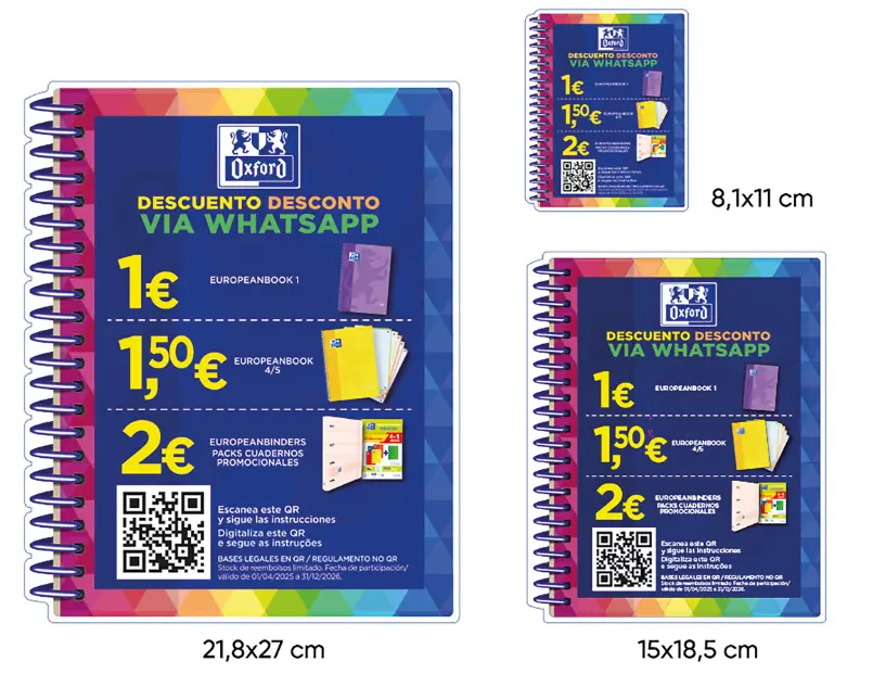 KIT PROMO CUADERNOS 