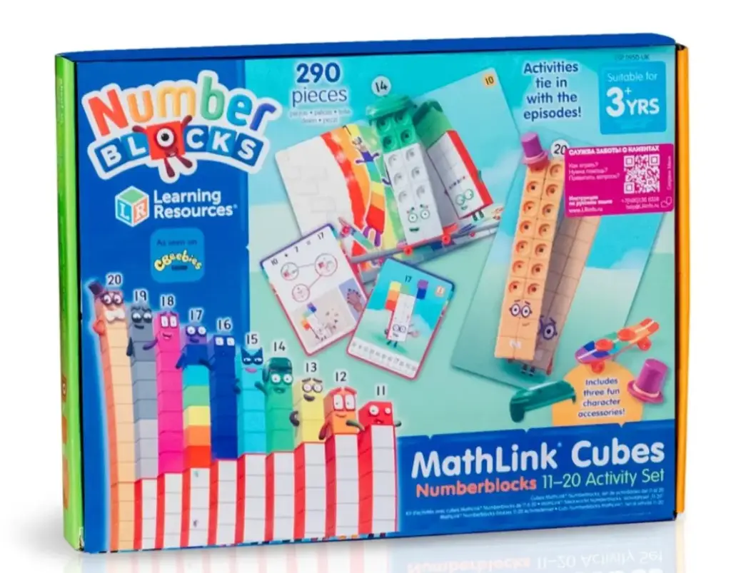 SET DE ACTIVIDADES CON CUBOS ENCAJABLES DE CONTEO 11-20