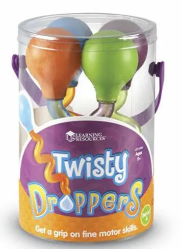 PIPETAS SENSORIALES EN ESPIRAL 4UDS