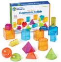 CUERPOS GEOMÉTRICOS TRANSPARENTES 14UDS