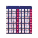 PANEL NUMÉRICO DEL 1 AL 100 CON TARJETAS