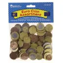 MONEDAS DE EURO PARA APRENDIZAJE 100UDS