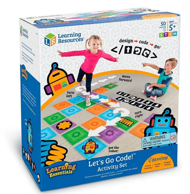 JUEGO LET'S GO CODE - SET ACTIVIDADES DE PROGRAMACIÓN