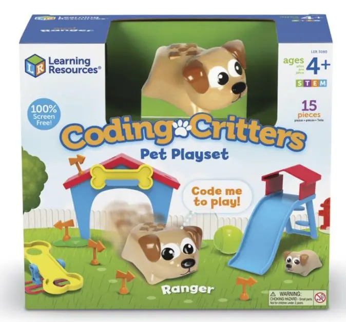 ROBOT CODING CRITTERS RANGER Y ZIP SET ACTIVIDADES DE PROGRAMACIÓN