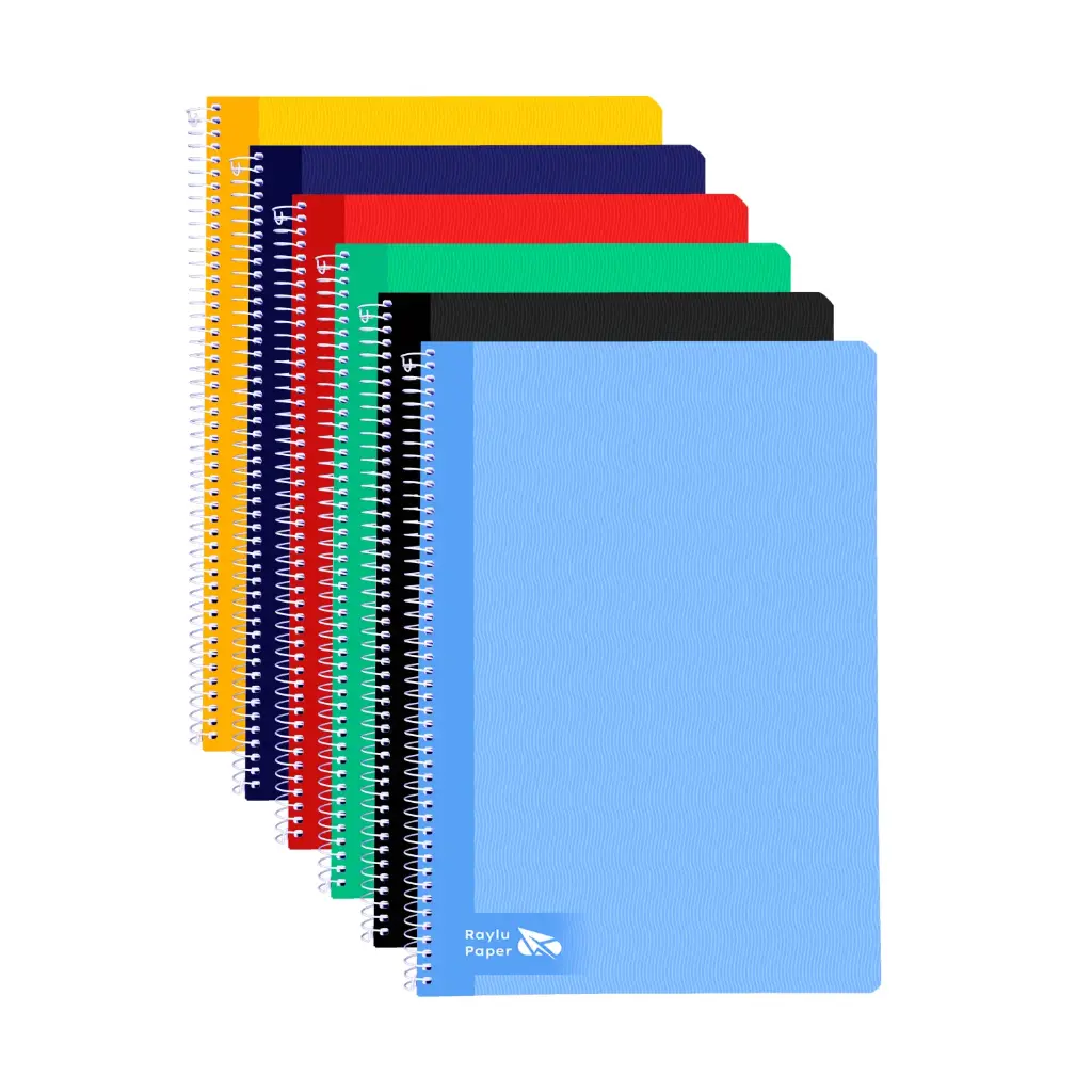 BLOC ESPIRAL A5 TAPA DURA 80 HOJAS 70 GRAMOS HORIZONTAL CAMPUS