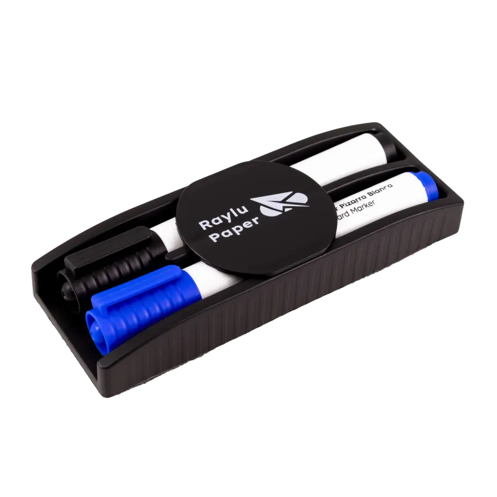 BORRADOR MAGNETICO CON DOS ROTULADORES RAYLU