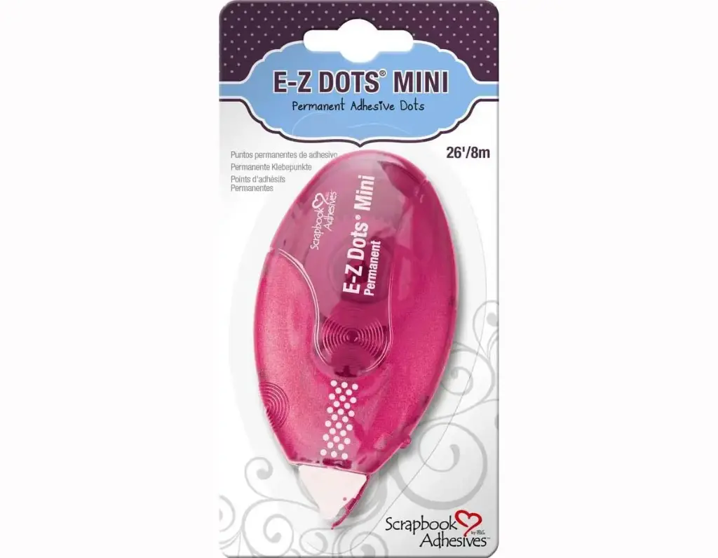 DISPENSADOR ADHESIVO MINIPUNTOS 8MM