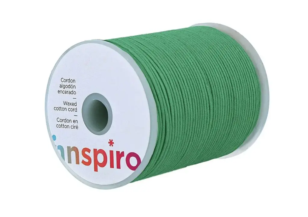 CORDON ENCERADO VERDE LORO 1.5MM.100M  