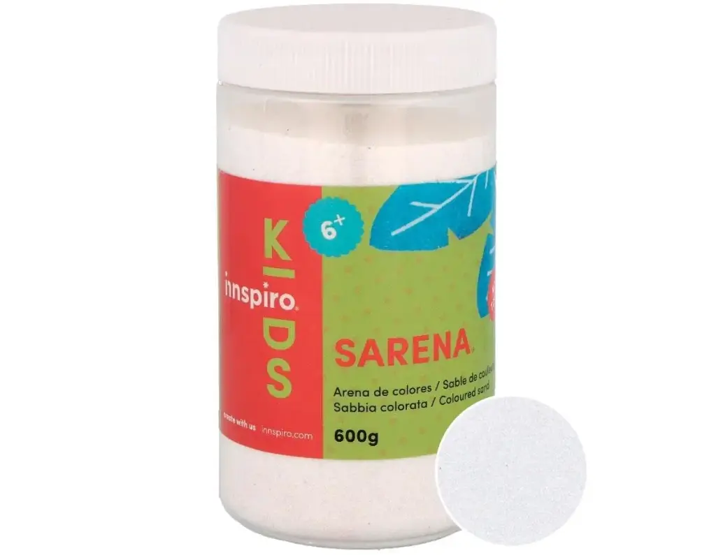 ARENA MANUALIDADES BLANCO 600GR    