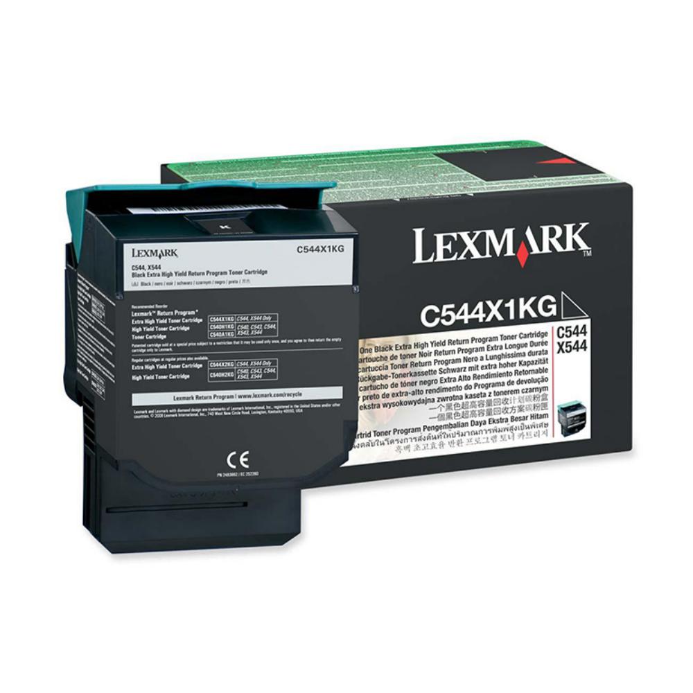LEXMARK C544/X544 TONER NEGRO EXTRA ALTO RENDIMIENTO RETORNABLE