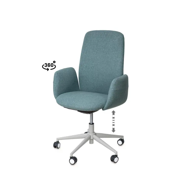 SILLA OFICINA BRITISH MENTA - SOMCASA