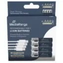 PILAS RECARGABLES MEDIARANGE AAA USB-C 1.5V 500mAh 4 UNIDADES 