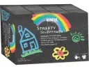 PINTURA TIZA PARA SUELO SET 6 BOTES 200ML