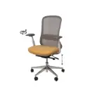  SILLA OFICINA EMORY MOSTAZA - SOMCASA