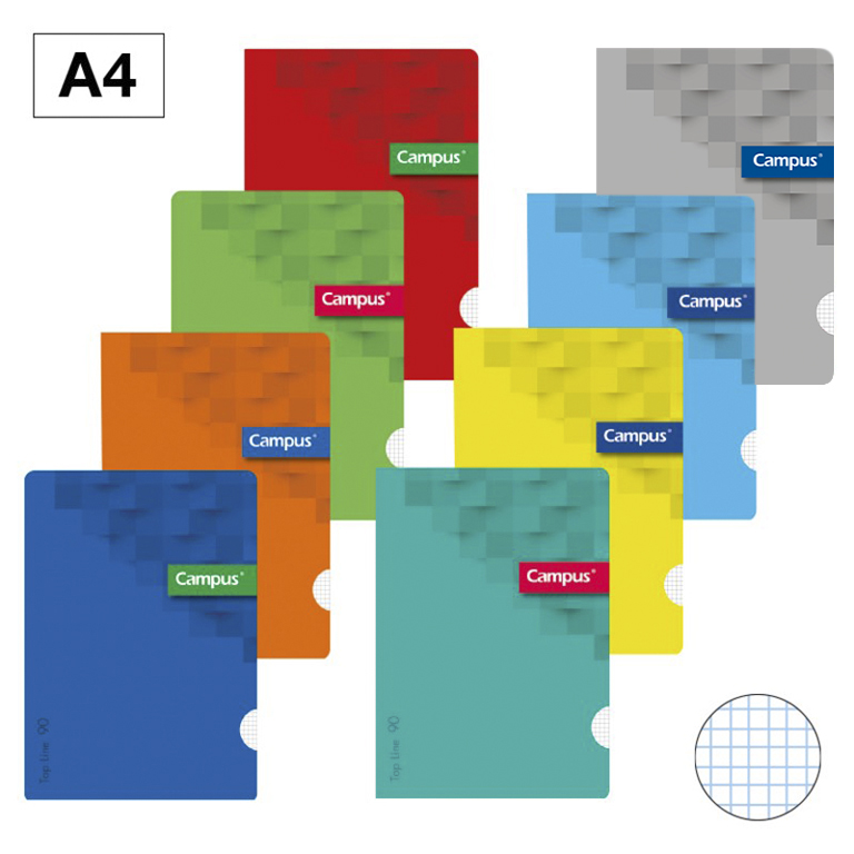 LIBRETA A4 GRAPADA 48H 90GR MM46