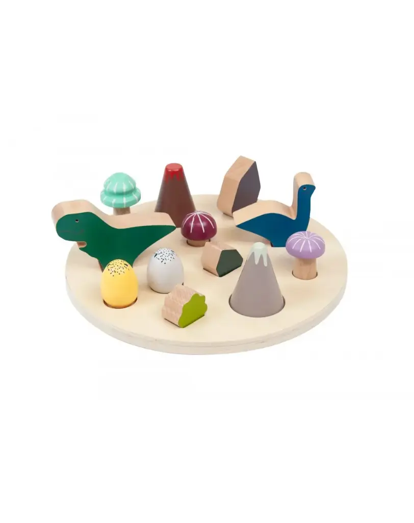 TABLERO 3D PARA MINIMUNDOS DINOSAURIO
