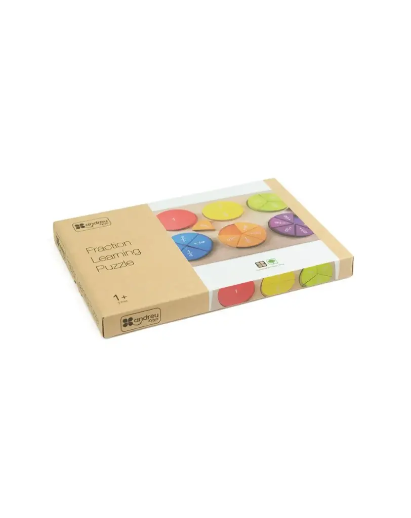 PUZZLE EDUCATIVO DE FRACCIONES Y PROPORCIONES