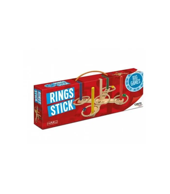 JUEGO DE TIRA ANILLAS DE MADERA CAYRO