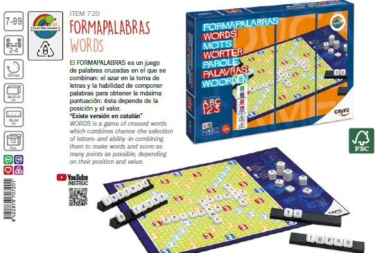 JUEGO EDUCATIVO FORMAPALABRAS