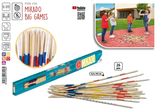 JUEGO MIKADO GIGANTE