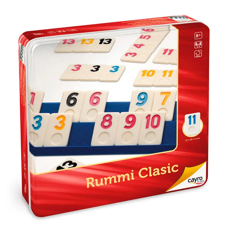 JUEGO RUMMI CLASIC 4 JUGADORES CAYRO