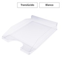 BANDEJA TRANSPARENTE APILABLE 350X250X65MM