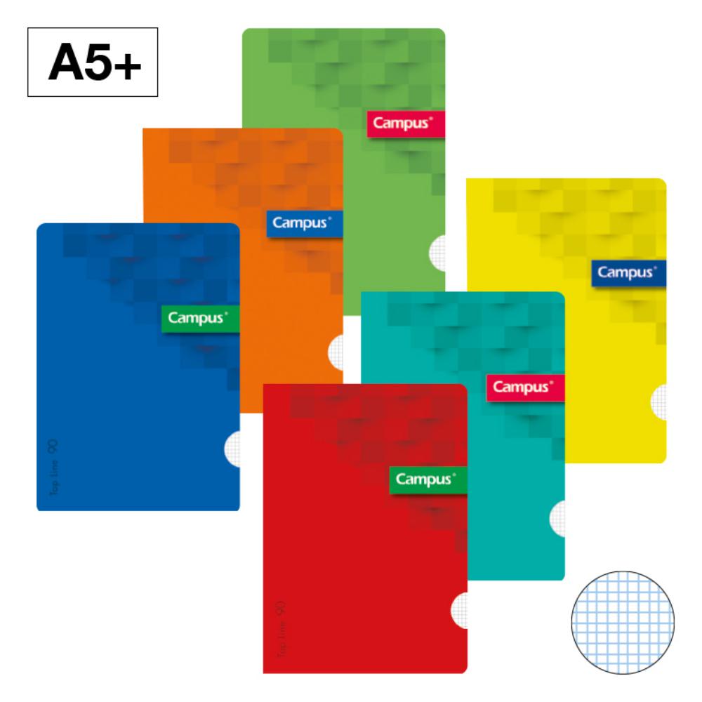 LIBRETA A5+ GRAPADA 48H PP 90G MILIMETRADO