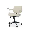 SILLA OFICINA COLUMBIA GRIS CLARO - SOMCASA