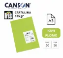 CARTULINA CANSON IRIS A3 KIWI