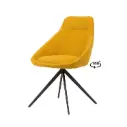 SILLA GIRATORIA CELIA MOSTAZA - SOMCASA