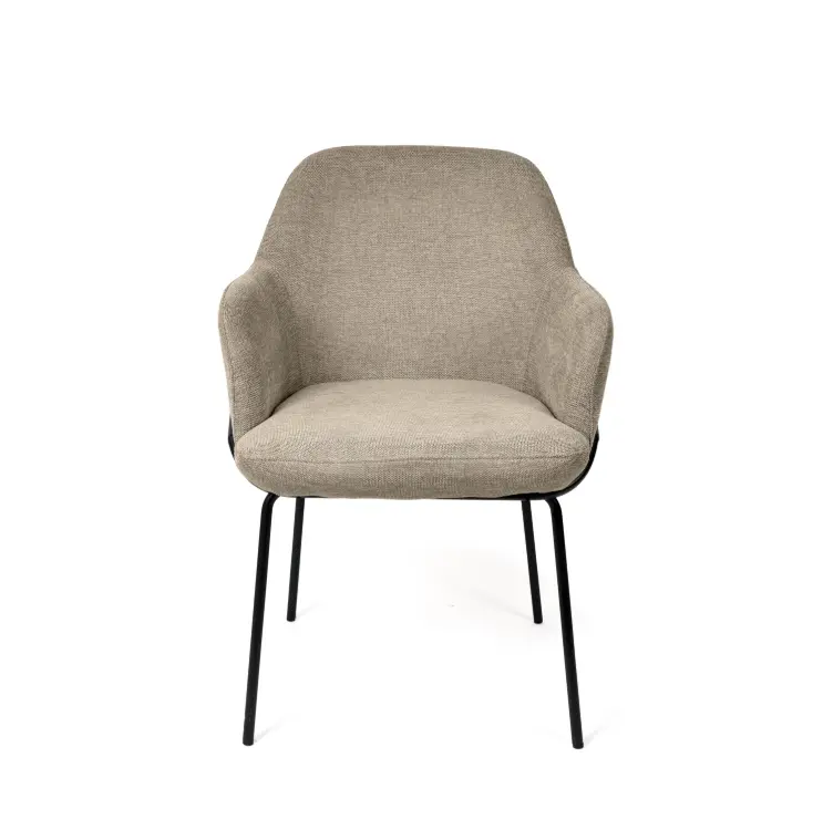 SILLA AUXILIAR ABIGAIL TAUPE - SOMCASA 