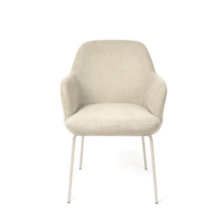 SILLA AUXILIAR ABIGAIL BEIGE (PATA BEIGE) - SOMCASA