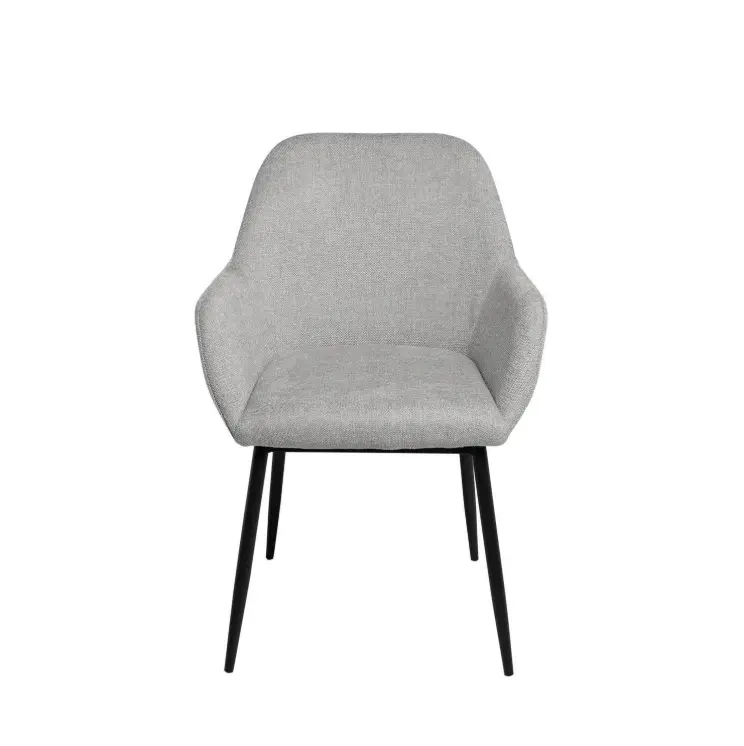 SILLA AUXILIAR ISABELLA GRIS CLARO - SOMCASA  