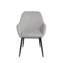 SILLA AUXILIAR ISABELLA GRIS CLARO - SOMCASA  