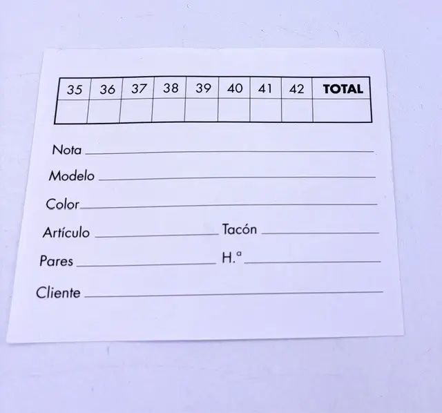 HOJAS NOTAS MODELO.A 1+0.90GR-8.5X10.5-1000UD