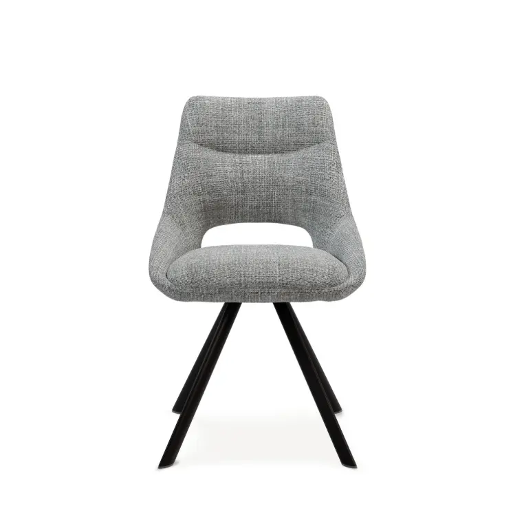SILLA AUXILIAR CALLIE GRIS CLARO - SOMCASA