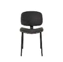 SILLA AUXILIAR WINONA GRIS OSCURO - SOMCASA