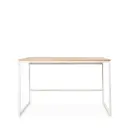 MESA ESCRITORIO HUDSON ROBLE/BLANCO- SOMCASA  