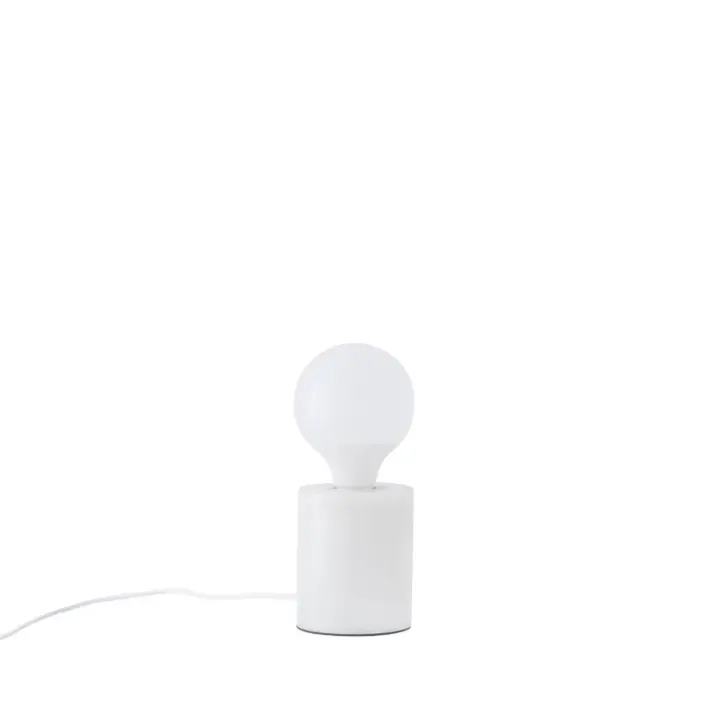 LÁMPARA SOBREMESA ROSER BLANCO -  SOMCASA