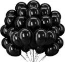 GLOBOS NEGRO 100UD