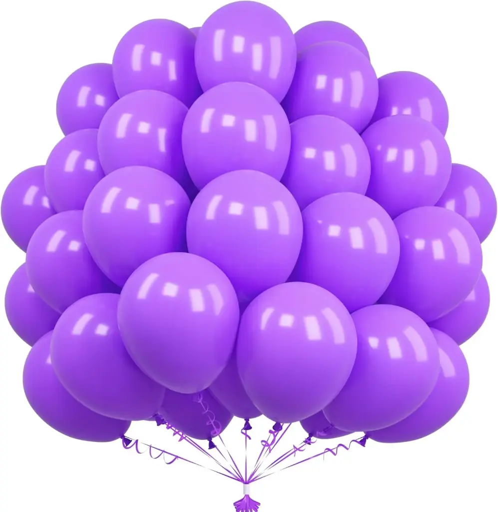 GLOBOS LILA 100UD 