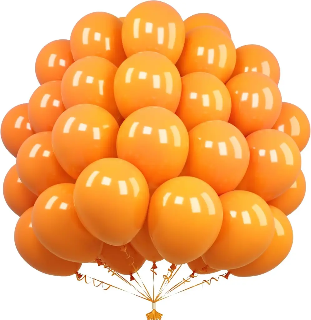 GLOBOS NARANJA 100UD   