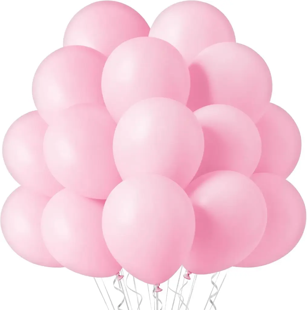 GLOBOS ROSA 100UD 