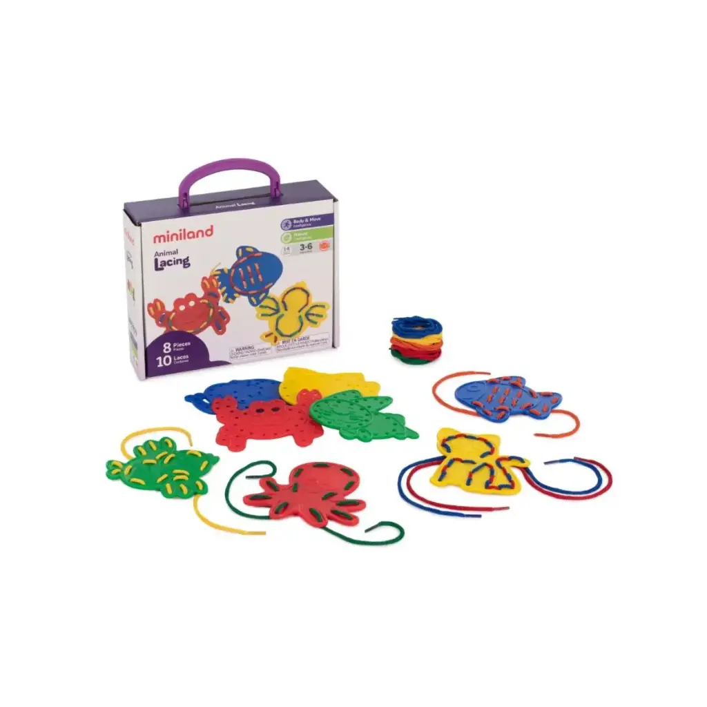JUEGO FIGURAS PARA COSER ANIMAL LACING