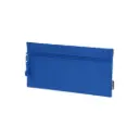 PORTATODO LISO 1 CREMALLERA AZUL 22X11