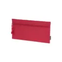 PORTATODO LISO 1 CREMALLERA ROJO 22X11 