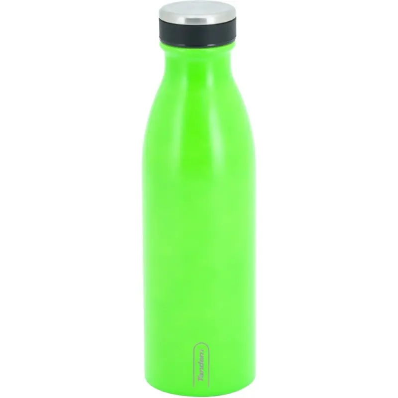 BOTELLA TERMICA FLUOR VERDE 500ML - SPORTANDEM