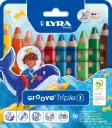 LÁPICES LYRA GROOVE TRIPLE 1-10COLORES 