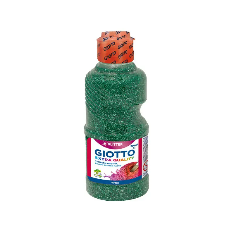 TEMPERA GIOTTO PURPURINA 250ML VERDE