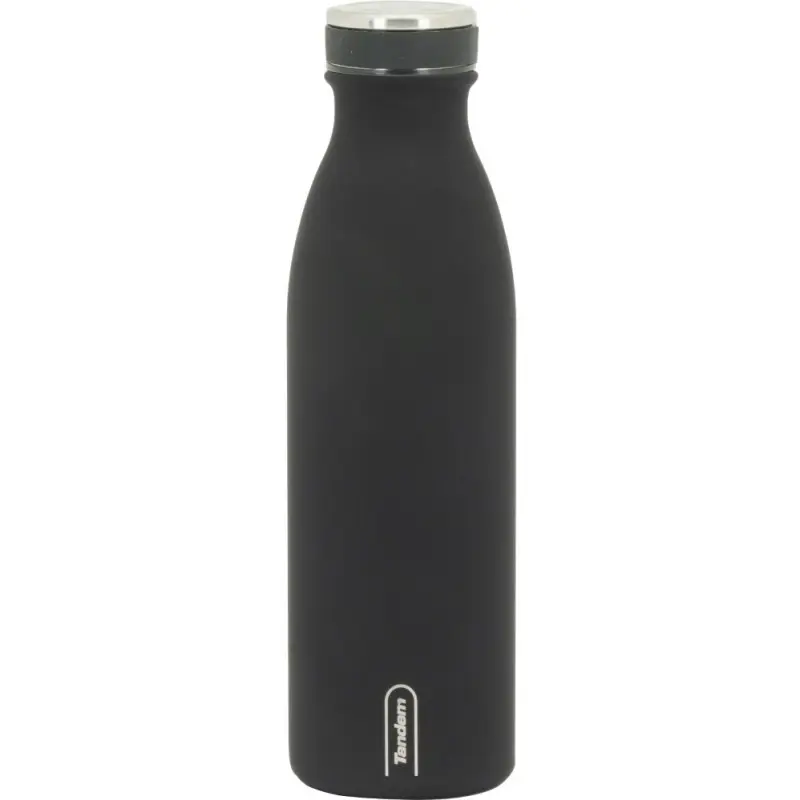 BOTELLA TERMICA COLOR NEGRO 500ML - SPORTANDEM